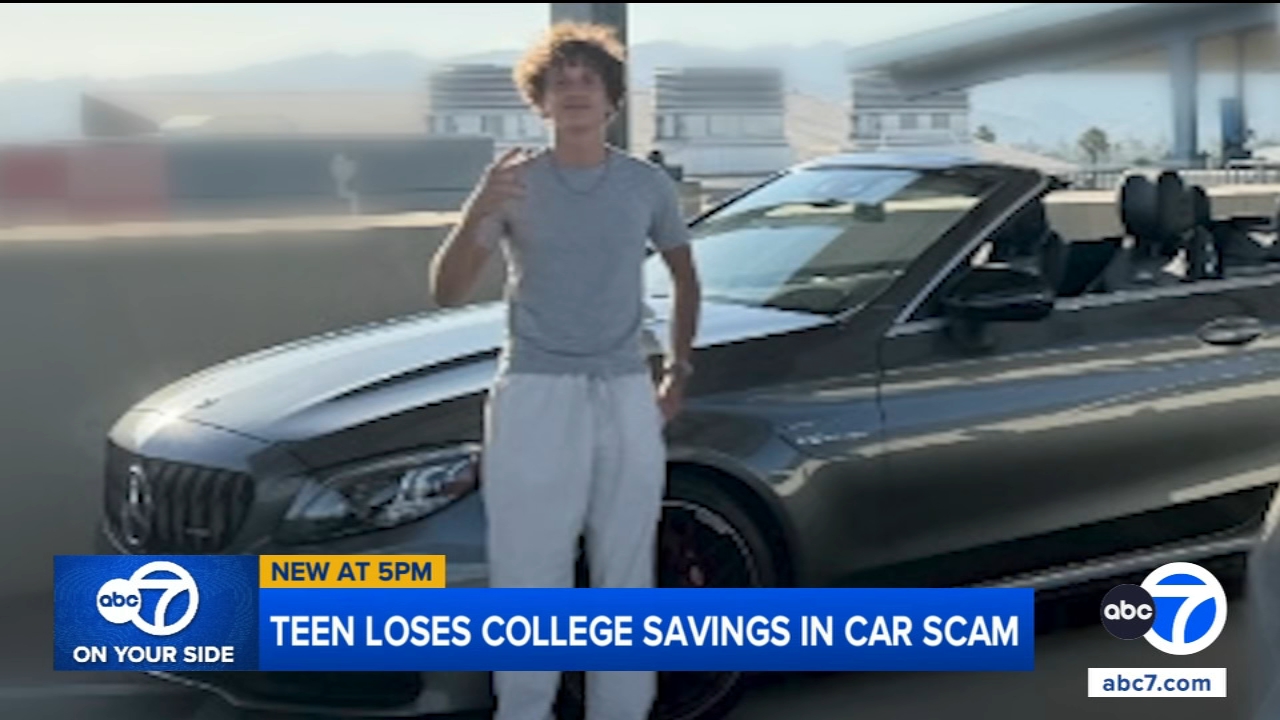 Arrod Berjis says he lost college savings in car scam, apparent DMV mistake that led to repossession in Los Angeles, California; teen seeks answers from Carvana, DMV
       — Glen Ellyn Community news